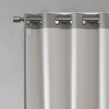 Printed Heathered Blackout Grommet Top Curtain Panel(Only 1 Pc Panel)