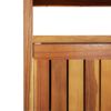 Patio Console Table 43.3"x13.8"x29.5" Solid Wood Acacia