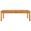 Coffee Table 39.4"x19.7"x13" Solid Acacia Wood