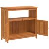 Patio Console Table 31.5"x13.8"x29.5" Solid Wood Acacia