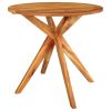 Patio Table 33.5"x33.5"x29.5" Solid Wood Acacia