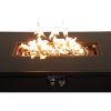 25'' H x 42'' W Steel Outdoor Fire Pit Table with Lid