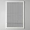 Basketweave Room Darkening Cordless Roman Shade