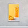 LED Movie Poster Frame 18" x 24" LED Light Box Display Sign Holder in Silver/Black Wall Mounting Frame for Advertising Display